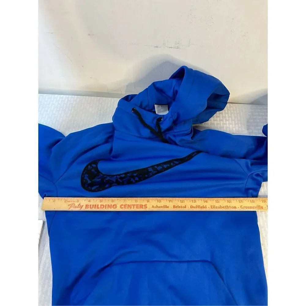 Nike swoosh therma fit sweatshirt small‎ royal blue rn#56323